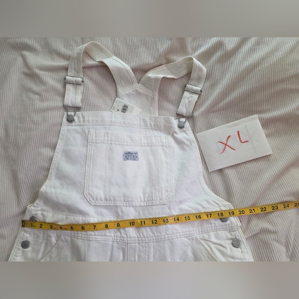 Levi's XL Overall - Jumpsuit True Slip / Off White Nwt - Picture 15 of 16